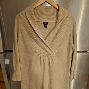 Long sleeve sweater dress